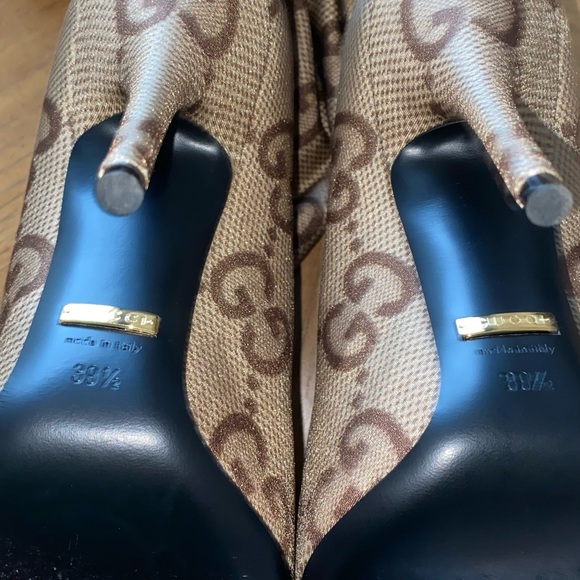 Gucci x Balenciaga The Hacker Thigh High Boots - Picture 8 of 11